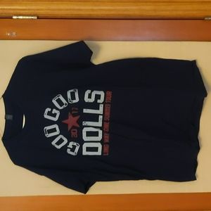 Goo Goo Dolls 2017 Long Way Home Summer Tour Concert T-Shirt Size XL